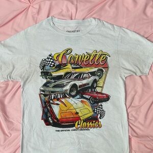 Chemistry Kids White Corvette Classics Tee